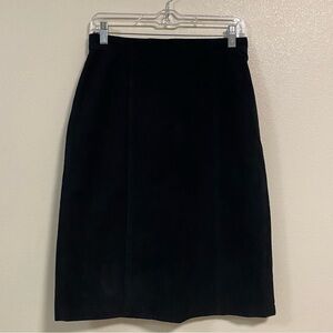 Daniel Marcus Suede Leather Pencil Skirt Size 12